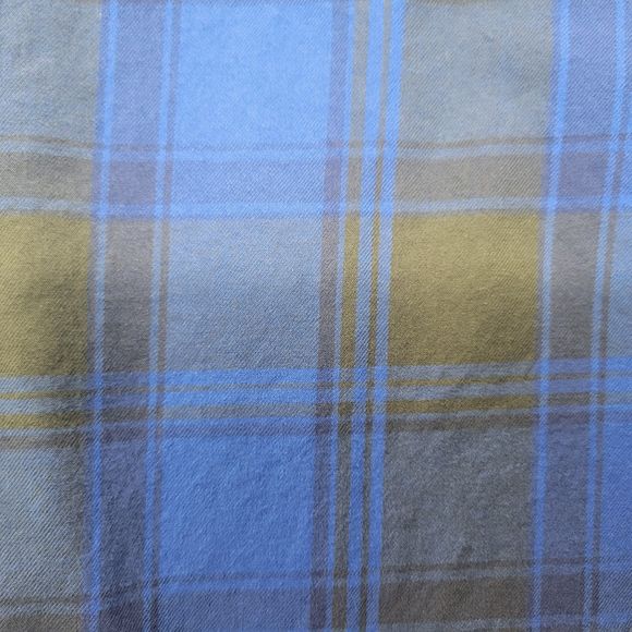 Brooks Brothers Red Fleece Men's LS Button Down Plaid Shirt Blue L - Picture 8 of 12